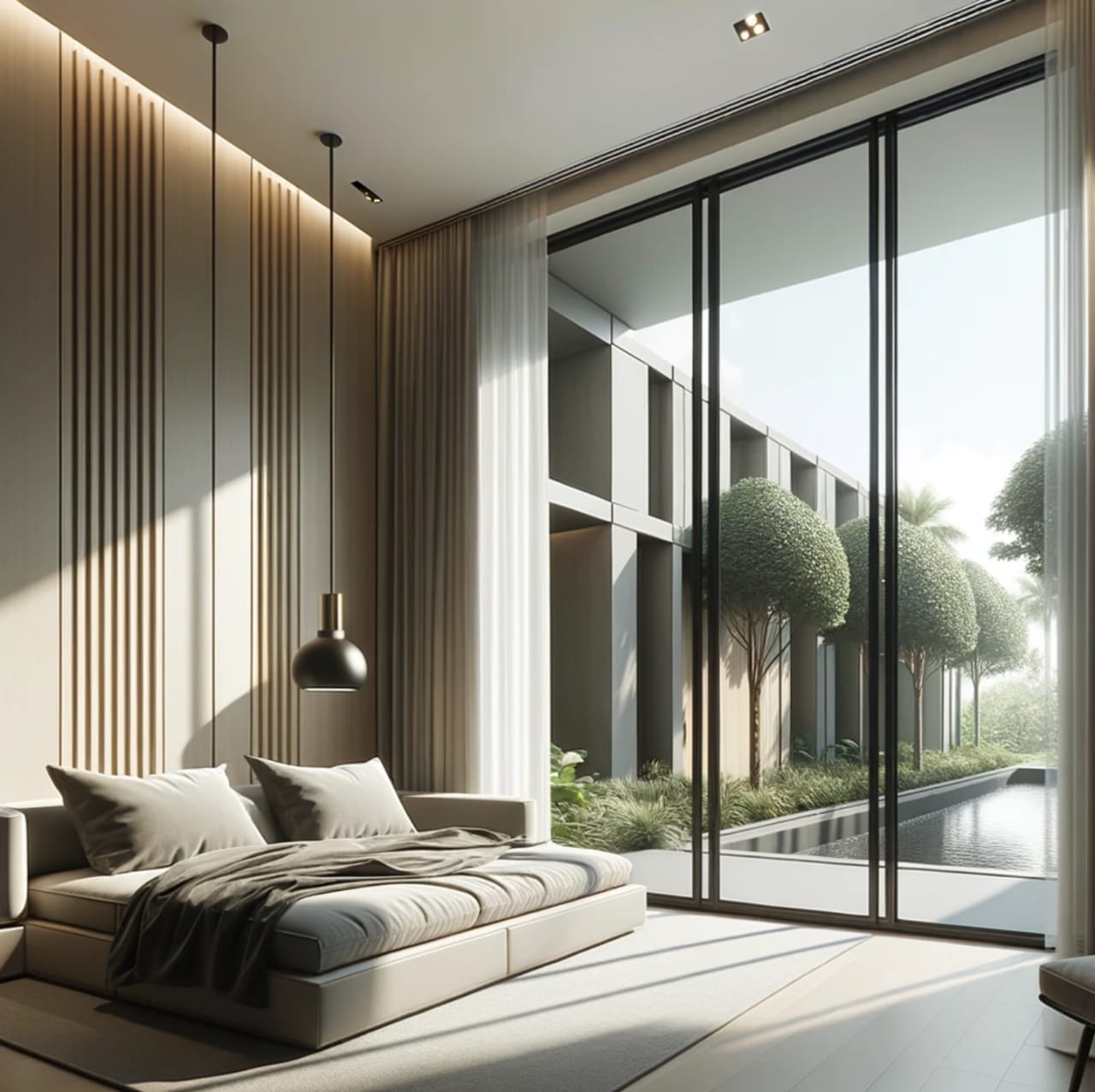 5-Track Sliding Aluminium Window with Net